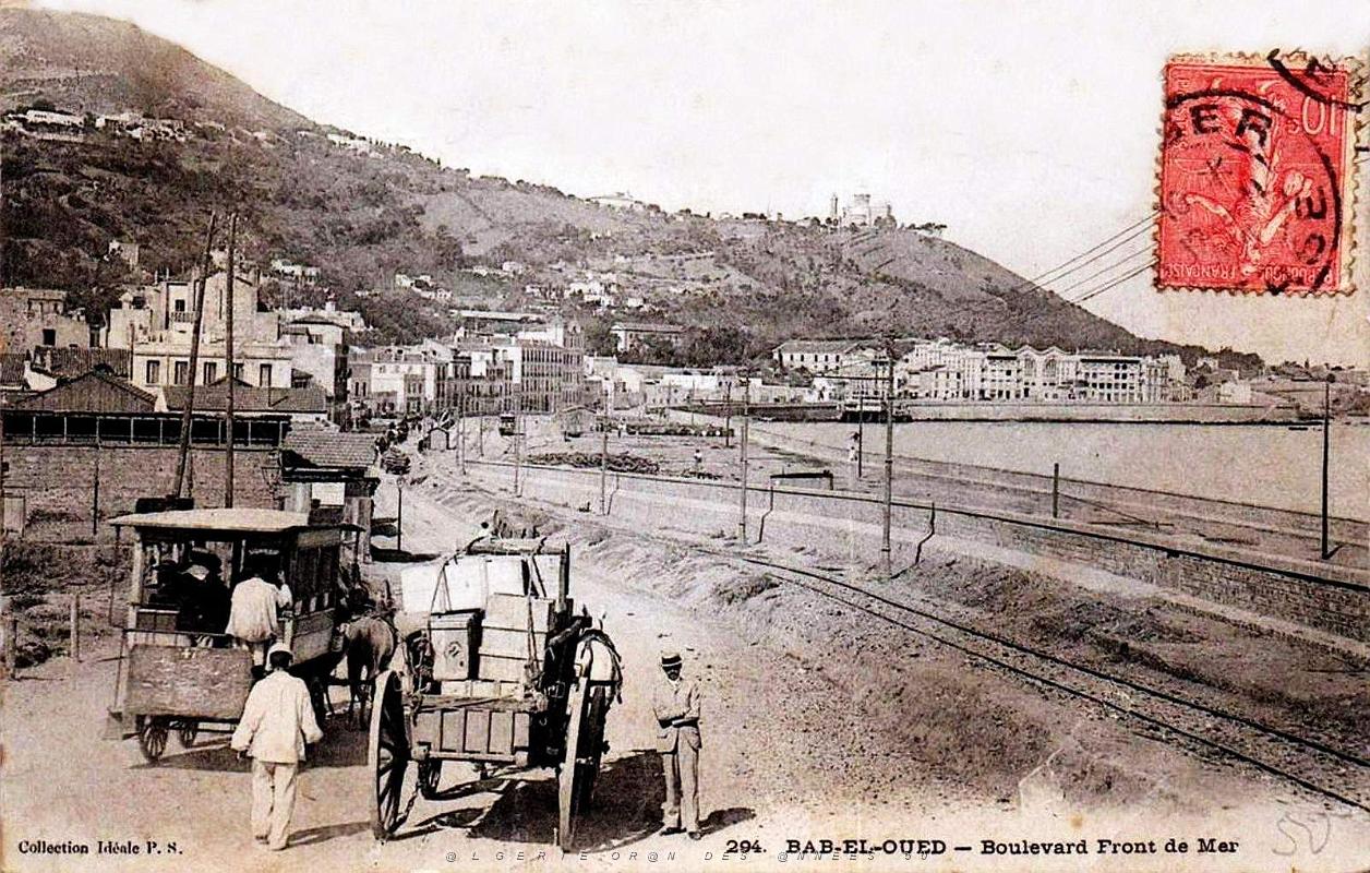 1604- Alger - Bab-el-Oued - Le Bd Front de mer.jpg